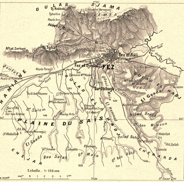 ''Environs de Fez; Afrique du nord', 1914. Creator: Unknown.