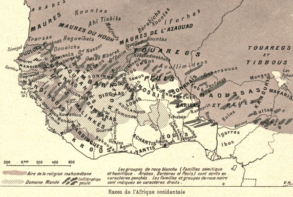 ''Races de l'Afrique occidentale; L'Ouest Africain', 1914. Creator: Unknown.