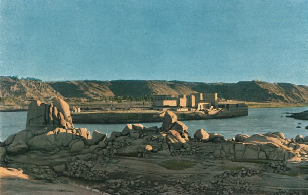 ''L'ile de Philae; Le Nord-Est Africain', 1914. Creator: Jules Gervais-Courtellemont.