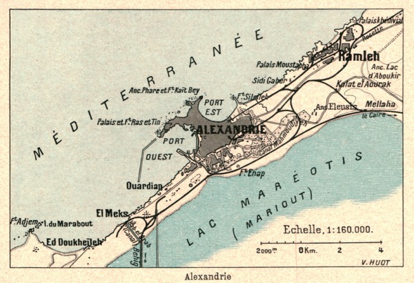 ''Alexandrie; Le Nord-Est Africain', 1914. Creator: Unknown.