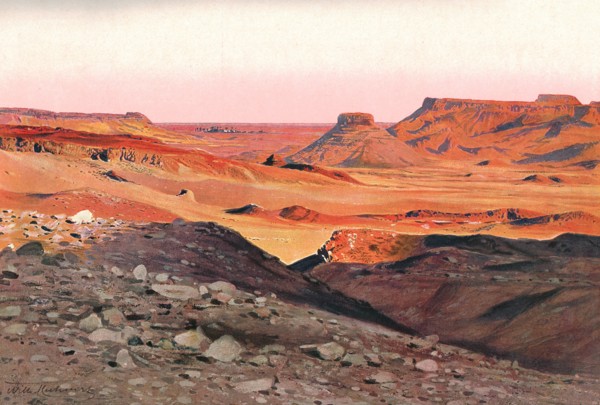 ''Dans le desert de Libye; Le Nord-Est Africain', 1914. Creator: Unknown.