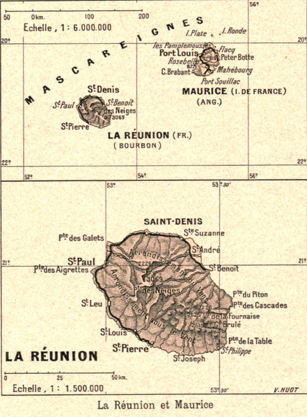 ''La Reunion et Maurice; Iles Africaines de la mer des Indes', 1914. Creator: Unknown.