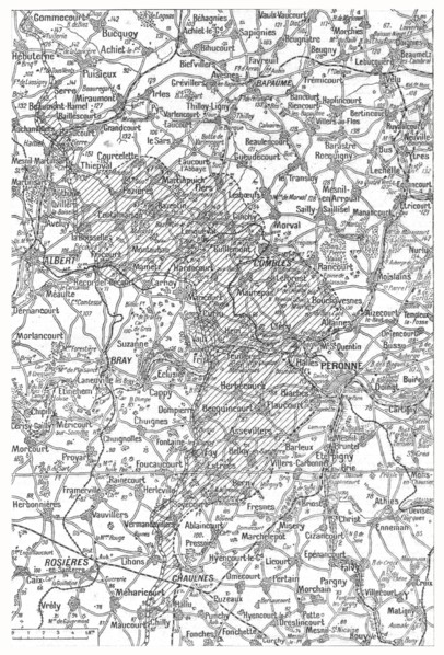 'L'offensive de la Somme; L'avance franco-britannique sur la Somme a la date 20 septembre', 1916. Creator: Unknown.