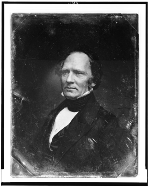 Unidentified man, about 55 years of age, head-and-shoulders portrait..., between 1844 and 1860. Creator: Mathew Brady.