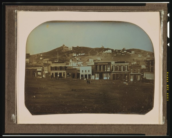 Portsmouth Square, San Francisco, California, January 1851. Creator: Sterling C. McIntyre.