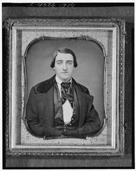 Unidentified man, friend of Clara Barton, head-and-shoulders portrait..., between 1840 and 1860. Creator: Unknown.