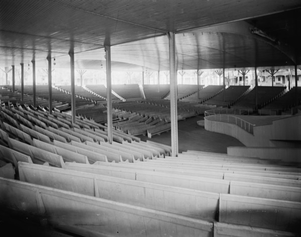 Assembly hall, Chautauqua, between 1880 and 1897. Creator: William H. Jackson.