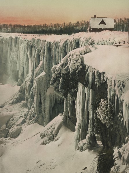 Horseshoe Falls from Canadian side, ca 1900. Creator: Unknown.