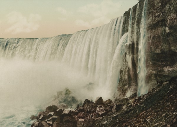 Niagara, Horseshoe Fall from Table Rock, c1898. Creator: Unknown.