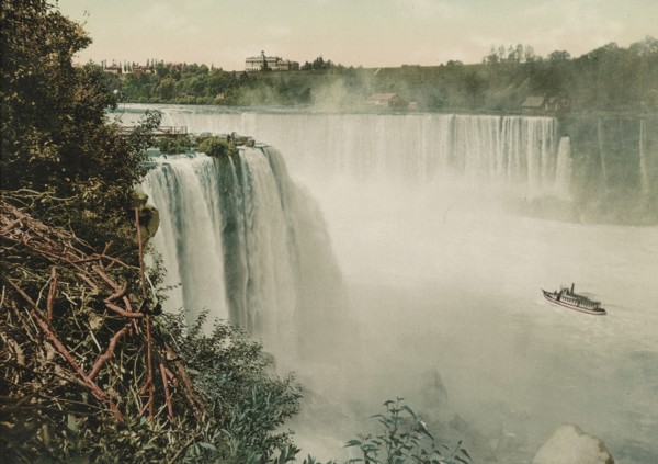 Niagara, Horseshoe Fall from Goat Island, c1898. Creator: Unknown.