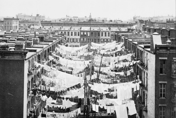 A Monday washing, New York City, c1900. Creator: Unknown.