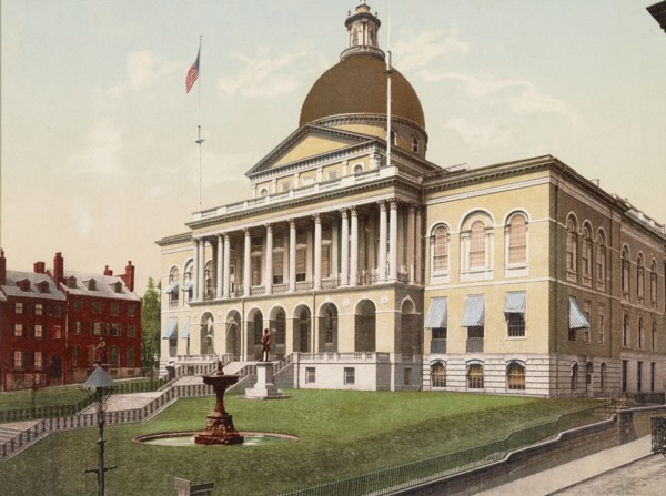 The State House, Boston, c1900. Creator: Unknown.