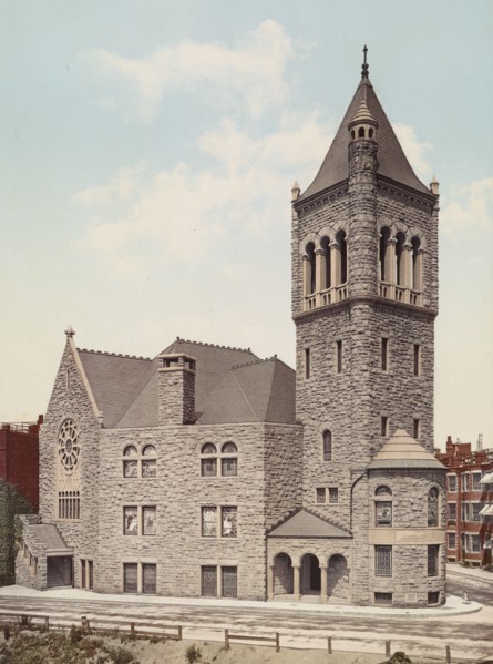 First Church of Christ Scientist, Boston, c1900. Creator: Unknown.