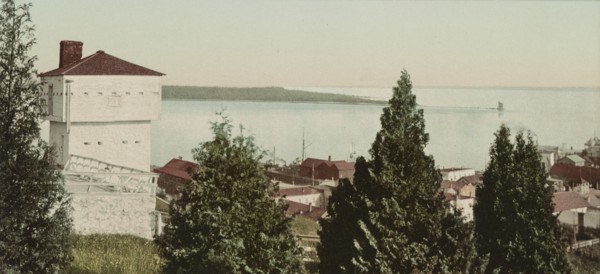 Old Block House, Fort Mackinac, Michigan, ca 1900. Creator: Unknown.