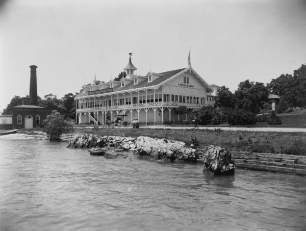 Wehrle's Dancing Pavilion, Put-In-Bay, between 1880 and 1899. Creator: Unknown.