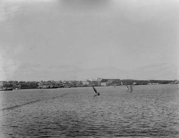 Steamer landing and San Cristobal, San Juan, Puerto Rico, between 1880 and 1901. Creator: Unknown.