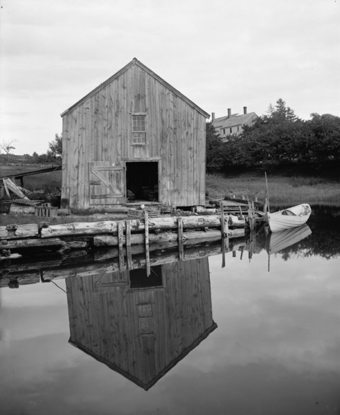 Old Fish House, Kennebunk Port (i.e. Kennebunkport), Maine, between 1900 and 1906. Creator: Unknown.