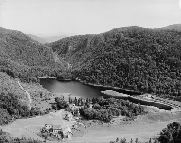 Dixville Notch, Lake Glorietta [sic], from Polmageni, c1901. Creator: Unknown.