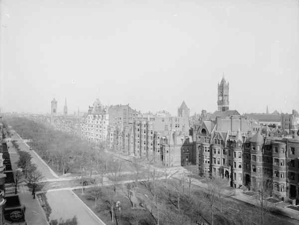 Commonwealth Avenue, Boston, c1902. Creator: Unknown.