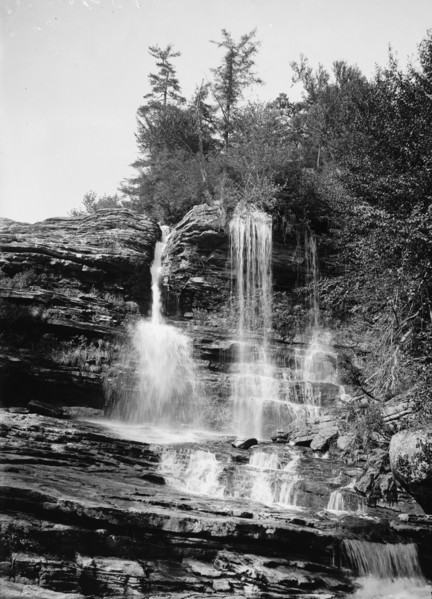 Peterskill Falls, Lake Minnewaska, N.Y., c1903. Creator: Unknown.