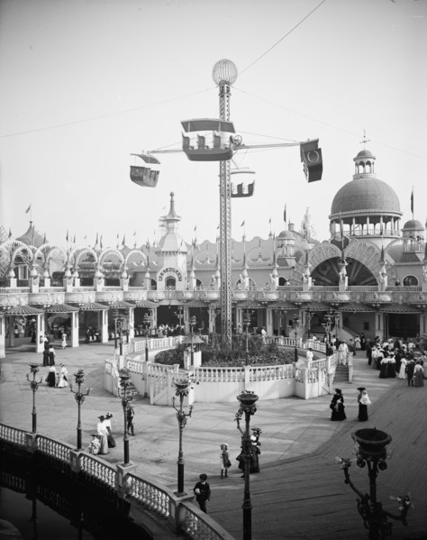 Whirl of the Whirl, Luna Park, Coney Island, N.Y., c1905. Creator: Unknown.