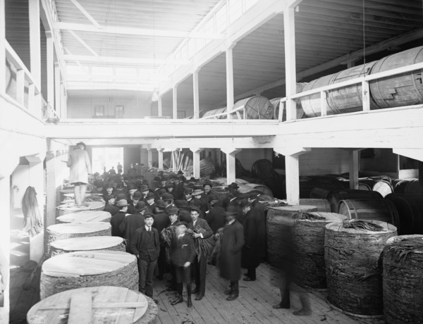 Tobacco market, Louisville, Ky., A, c1906. Creator: Unknown.