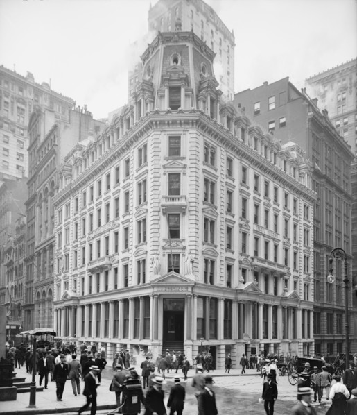 Office of J.P. Morgan & Co., New York, between 1900 and 1906. Creator: Unknown.