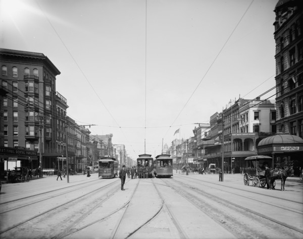 Canal St., New Orleans, La., c1907. Creator: Unknown.