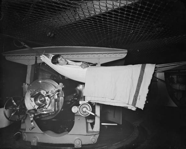 U.S.S. New York, "taking a nap", (1899?). Creator: Unknown.