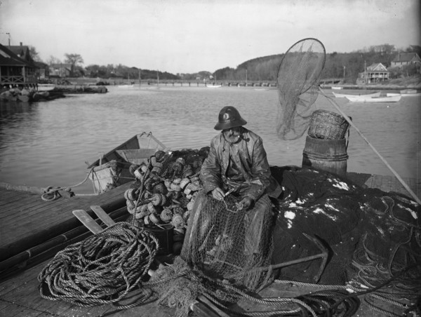 Getting ready for a trip, c1905. Creator: Unknown.
