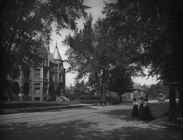 Residence and Detroit Athletic Club, Detroit, Mich., A, c1905. Creator: Unknown.