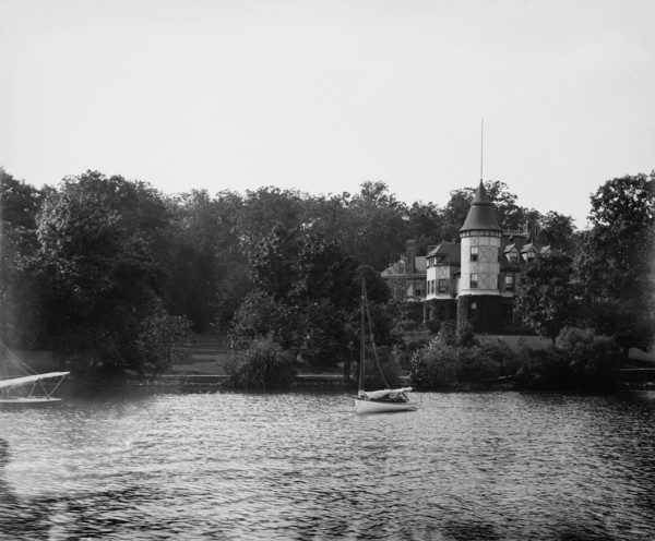 Residence of Mrs. George Sturgis, Lake Geneva, Wis., between 1880 and 1899. Creator: Unknown.