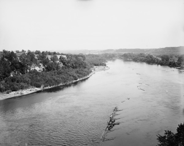 Beaver Dam Lake near Cumberland, Wis., c1898. Creator: Unknown.