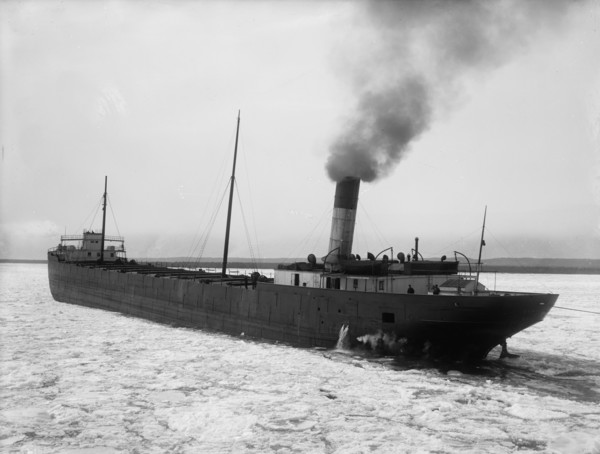 S.S. Merick [sic] of Duluth, between 1900 and 1910. Creator: Unknown.