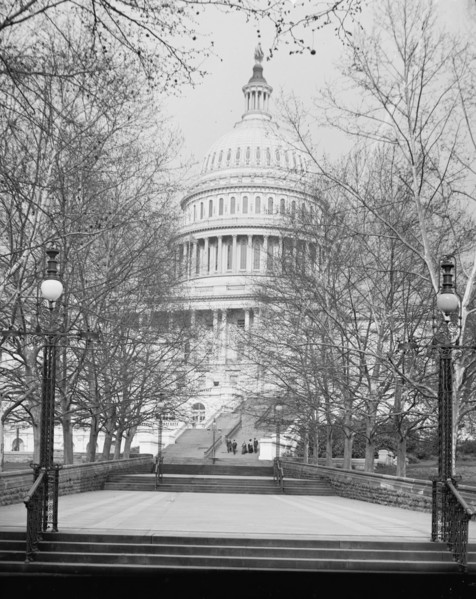 The United States Capitol, near view from south west, Washington, D.C., 1902. Creator: Unknown.
