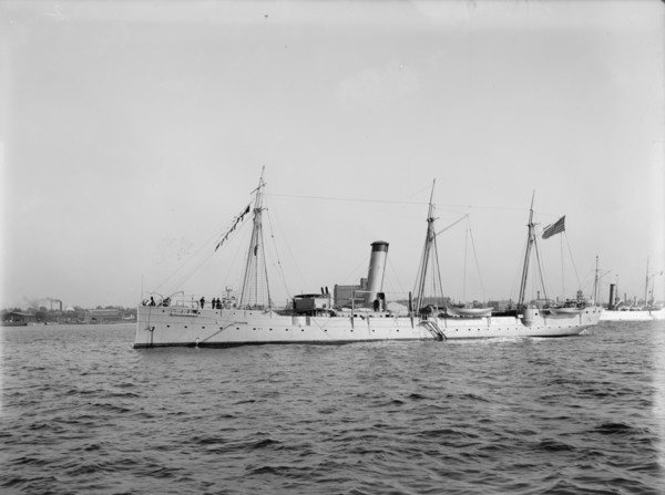 U.S.S. Dolphin, between 1885 and 1901. Creator: Unknown.