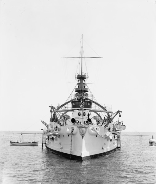U.S.S. Kentucky, 1900 or 1901. Creator: Unknown.