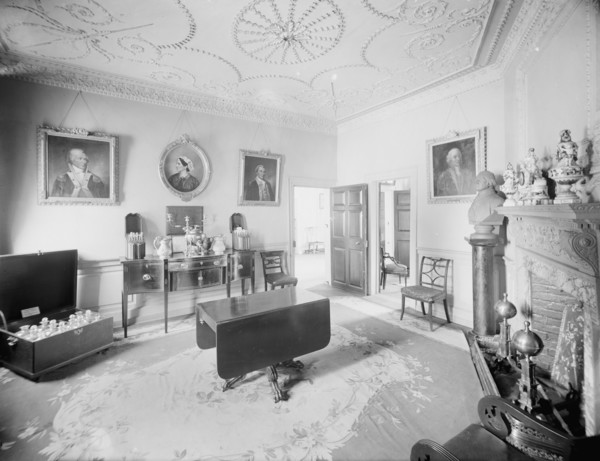 The Family dining room at Mt. Vernon, c.between 1910 and 1920. Creator: Unknown.