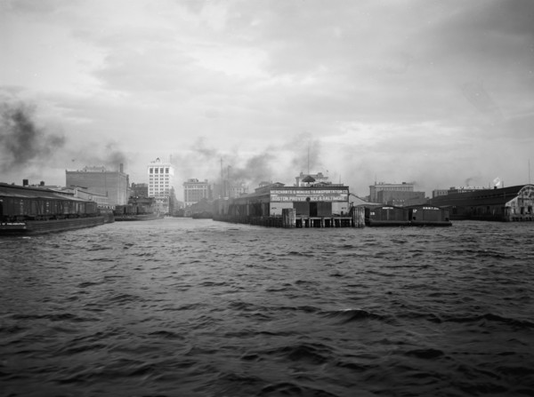 Merchants' and Miners' Wharf, Norfolk, Va., between 1910 and 1920. Creator: Unknown.