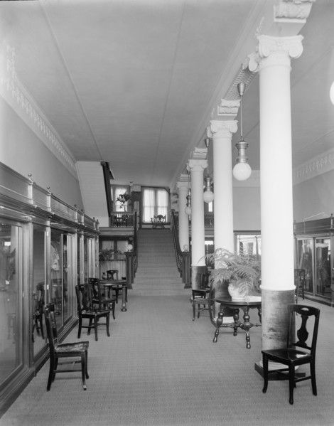 E.M. Bigsby Co. show rooms, ground floor, main reception room, between 1900 and 1915. Creator: Unknown.
