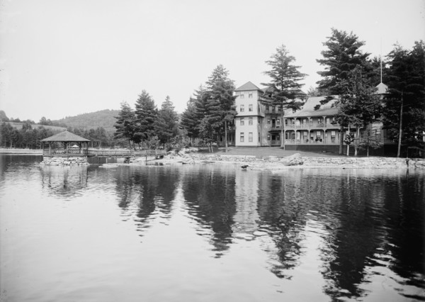 Pine Grove Springs Hotel, Lake Spofford, N.H., between 1900 and 1905. Creator: Unknown.