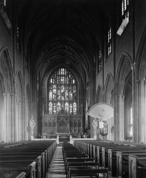 Interior, Trinity Church, New York, N.Y., c1907. Creator: Unknown.