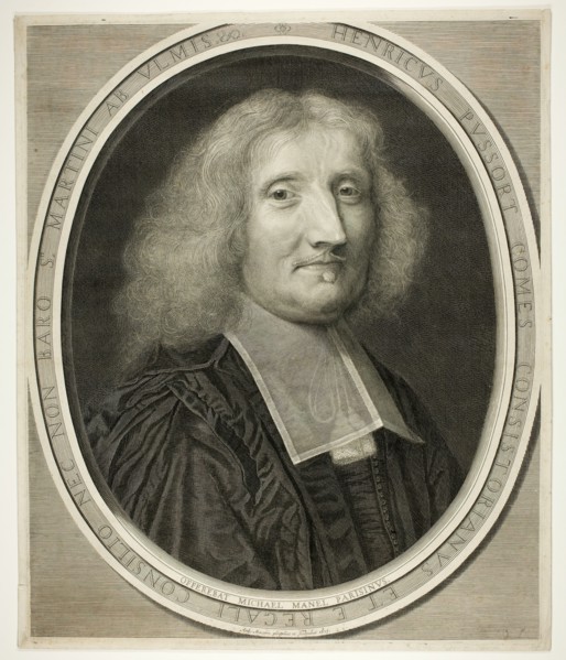 Henri de Pussort, 1675. Creator: Antoine Masson.