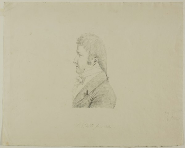 Portrait of Louis-Philippe, Duc d'Orléans, 1804. Creator: Antoine Philippe d'Orléans.