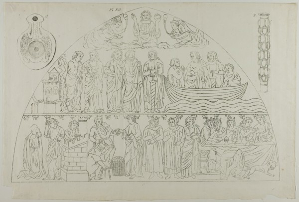 Three Images from Millin's Atlas, plate XII, 1807–08. Creator: Aubin-Louis Millin.