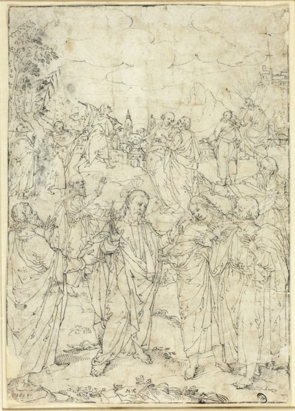 Christ and the Apostles, c. 1625. Creator: Johann Mathias Kager.