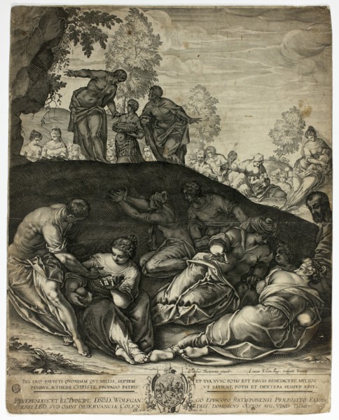 The Miracle of the Loaves and Fishes, n.d. Creator: Lucas Kilian.