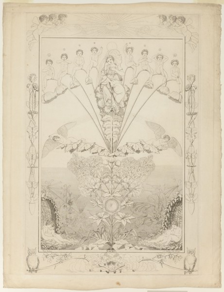 Night, 1803/05. Creator: Phillip Otto Runge.