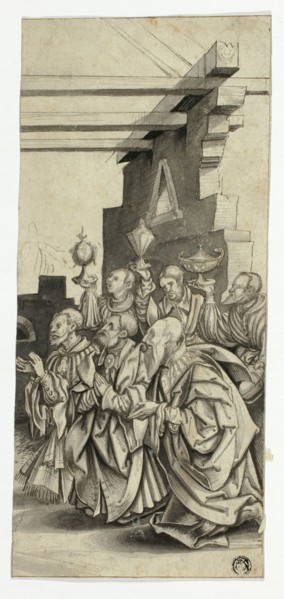 Adoration of the Magi, n.d. Creator: Studio of Hans Burgkmair, the elder German.