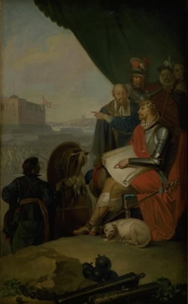 Frederik II Builds Kronborg Castle at Elsinore, 1781. Creator: Nicolai Abraham Abildgaard.